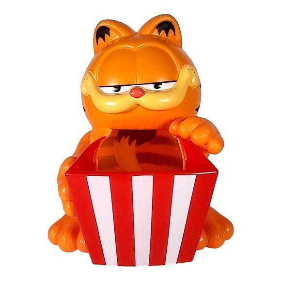 Garfield Cinemark Exclusive Popcorn Bucket (2024) Garfield Popcorn Bucket - Picture 6 of 6